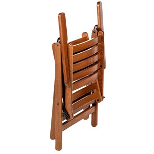 Antalya Ahşap Bahçe Balkon Takımı: 60x60 Masa + 2 Minderli Sandalye Set